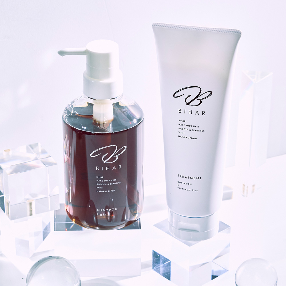 ★セット割引★【10％OFF】【新】ビハール ライトシャンプー（400mL）＆【新】ビハール モイストトリートメント（250g）｜2点セット 8,250円 →7,425 円 ※825円オトク！