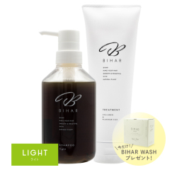 【新】定期｜ビハール ライトシャンプー（400mL）＆ビハール モイストトリートメント（250g）｜2点セット