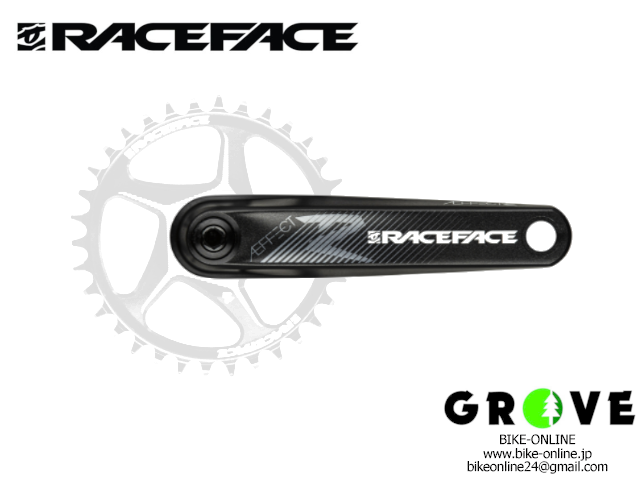 RACEFACE レースフェイス [ Aeffect R Crankset BOOST対応] クランクセット / 170mm / BLACK【 GROVE青葉台 】