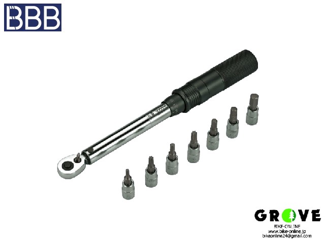 BBB CYCLING ［ TORQUESET DELUXE ］ トルクセットデラックス 2-24Nm対応 【 GROVE鎌倉 】