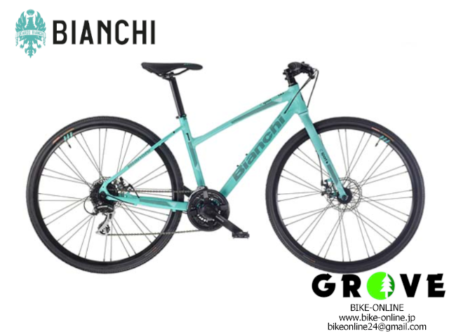Bianchi クロスバイク(Csports)チェレステカラー