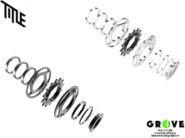 TITLE タイトル ［ Single Speed Kit シングルスピードキット ］ 13T 各カラー 【 GROVE鎌倉 】