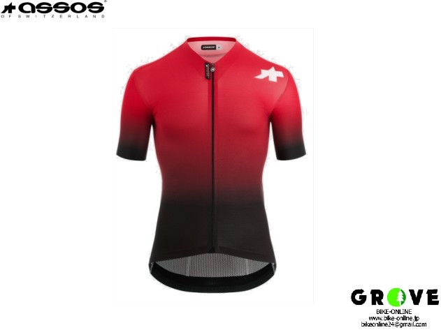 assos アソス ［ EQUIPE RS Jersey S9 TAGRA  ］Katana Red   Mサイズ 【 GROVE鎌倉 】