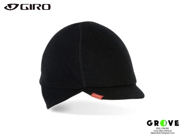 GIRO ジロ ［ SEASONAL MERINO WOOL CAP ］メリノウール キャップ ブラック【 GROVE鎌倉 】