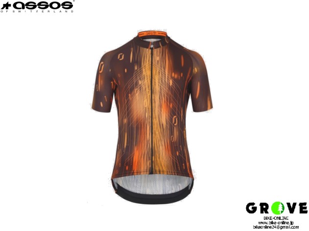 assos アソス ［ MILLE GT Jersey C2 DropH   ］Droid Orange  Mサイズ 【 GROVE鎌倉 】