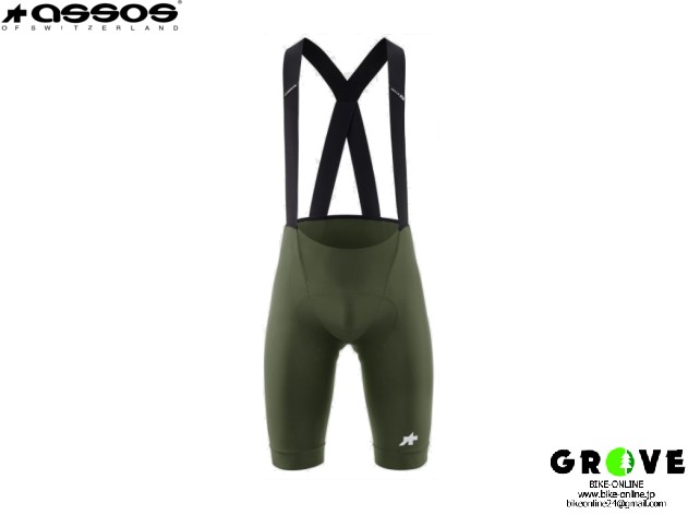 assos アソス ［ MILLE GT BibShorts S11 ST  ］Moss Green サイズ S 【 GROVE鎌倉 】