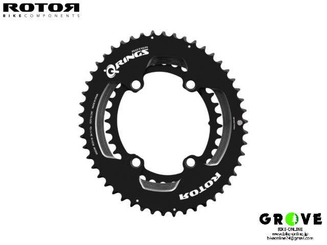 ROTOR ローター [ QRING 110×4 12-11S  ] アウター・インナー シマノクランク対応 【 GROVE鎌倉 】