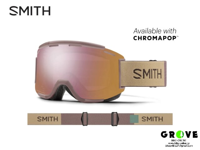 SMITH スミス [ Squad MTB Goggle ゴーグル ] ROSE - ROSEWOOD