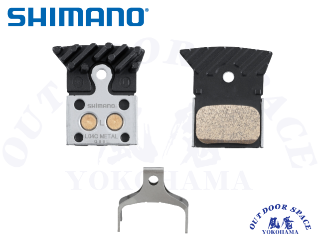 SHIMANO シマノ [ BP-L04C-MF ] フィン付き メタルパッド【 風魔