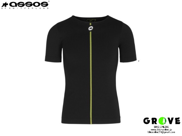 assos アソス 春秋用インナー ［  SPRING FALL SKIN LAYERS SHORTSLEEVE ］ 各サイズ 【 GROVE鎌倉 】