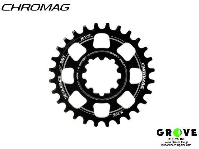 CHROMAG クロマグ [ Sequence Direct Mount BB30 30T ] BLACK 【GROVE青葉台】