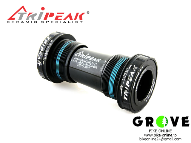 TRIPEAK トライピーク  [ Thread BB 68or73mm(MTB) 24mm セラミックベアリング ] スレッドタイプ / ボトムブラケット【 GROVE鎌倉 】