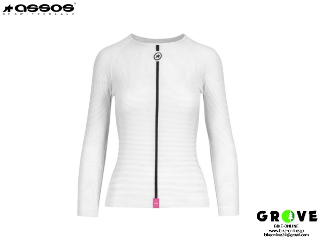 assos アソス ［  WOMEN'S Summer LongSleeve SkinLayer  ］HolyWhite サイズ M【 GROVE鎌倉 】