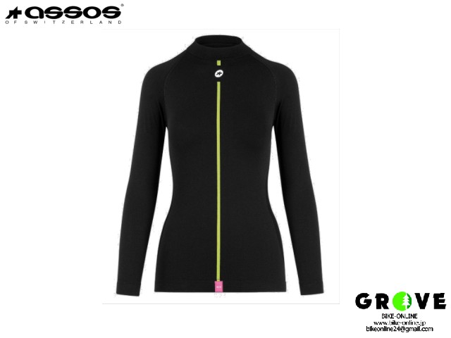 assos アソス 秋春用インナー ［ WOMEN'S  SPRINGFALL SKIN LAYERS LONG SLEEVE  ］ サイズ 1  Mサイズ【 GROVE鎌倉 】