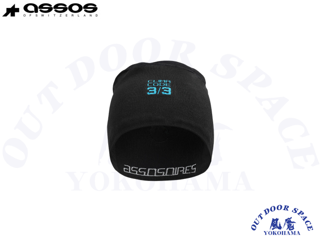 assos アソス ［ Winter Cap P1 ］blackSeries 【 風魔横浜 】