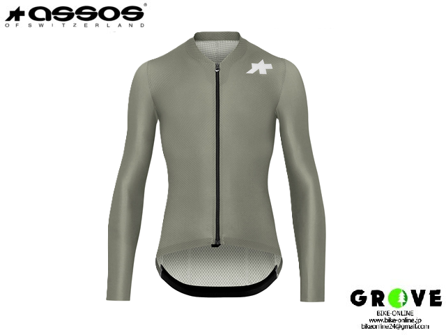 assos アソス [ MILLE GT LS Jersey S11 EVO ] Edge Green/Sサイズ【 GROVE青葉台 】