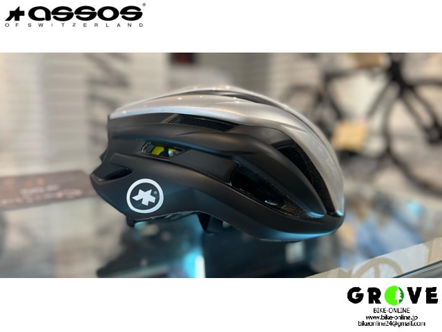 assos アソス [ JINGO RS HELMET /MET TRENTA MIPS ] ヘルメット Mサイズ 56/58cm 【GROVE青葉台】