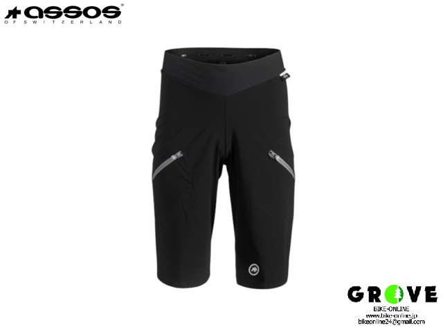 assos アソス ［  Trail Cargo Half Shorts トレイルカーゴハーフショーツ   ］Black Series  Mサイズ【 GROVE鎌倉 】