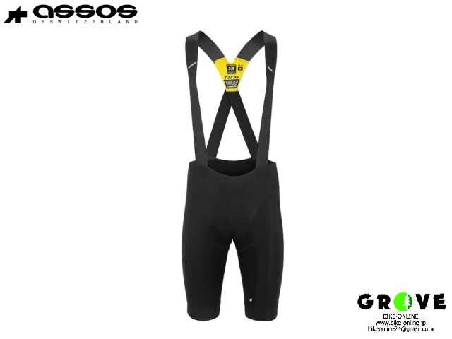 assos アソス 春秋用 裏起毛 ［ EQUIPE RS SPRING/ FALL BIBSHORT S9  ］ BLACK サイズ XS 【 GROVE鎌倉 】
