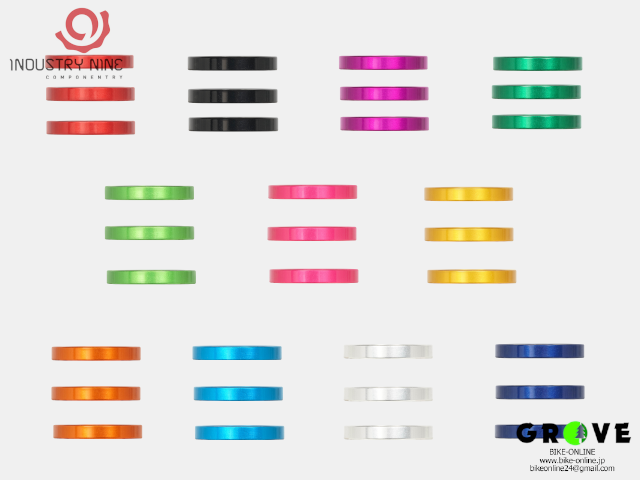 INDUSTRY NINE [ Spacer Kit 5mm 3枚セット ] 【GROVE青葉台】