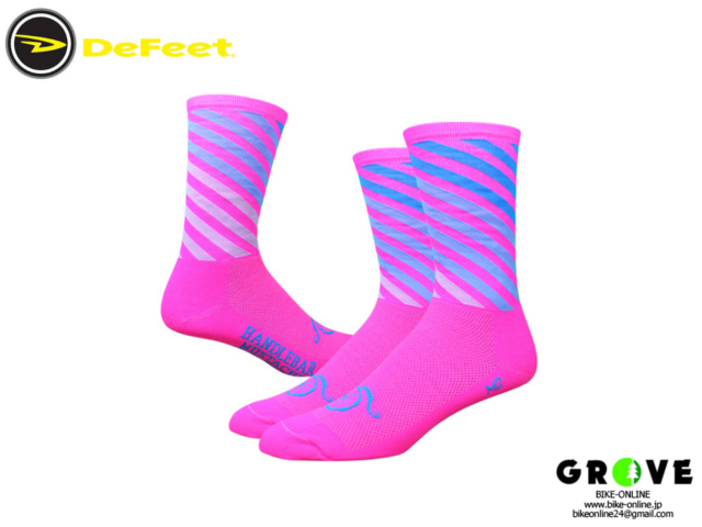 DeFeet ［ AI 6 DECADE PRO ］ 速乾性ソックス ピンク 【 GROVE青葉台 】
