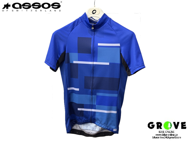 ASSOS アソス [ ANTHRACITE SS JERSEY XS/BLUE ] SS ジャージ XS