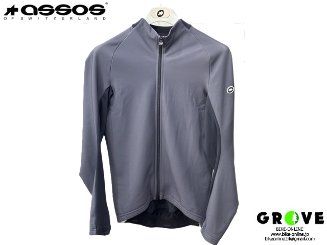 ASSOS アソス 秋冬向け [ MILLE GT SP/FA LS JACKET S/TRPDGRY ] ミレ GT SP/FA LS ジャケット S【 GROVE青葉台 】