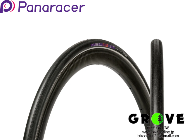 Panaracer パナレーサー ［ AGILEST TUBULAR ］ 700×25C 【 GROVE鎌倉 】