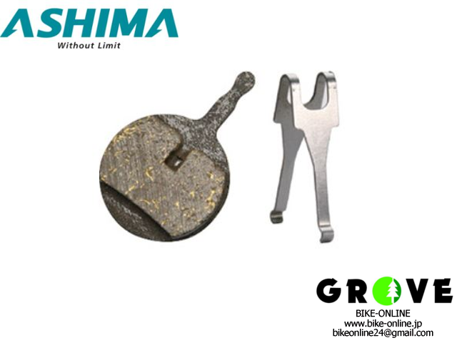 ASHIMA アシマ [ DISC BRAKE PAD ] AD0702-OR 【 GROVE青葉台 】