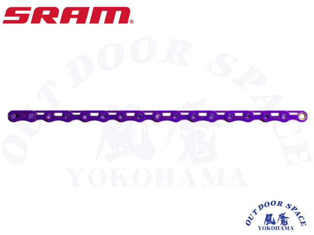 SRAM スラム ［ Chain Force AXS Flattop E1 Purple］12速ロード/13速グラベル用【 風魔横浜 】