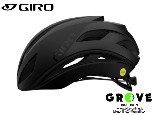 GIRO ジロ ［ ECLIPSE SPHERICAL AF ］ MAT BLK/GLS BLK 【 風魔