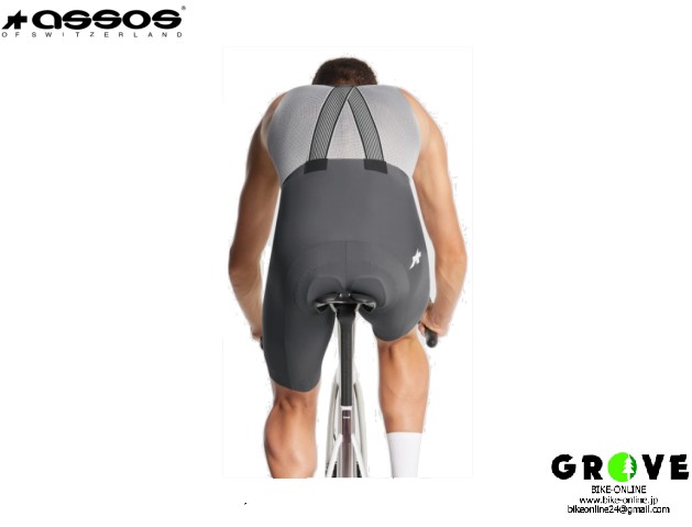 assos アソス ［ EQUIPE R Bib Shorts S11 ］ Robust Grey サイズ M