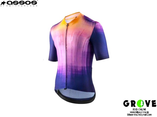 assos アソス ［ EQUIPE R Jersey S11 Surface ］Violet Trip サイズ S