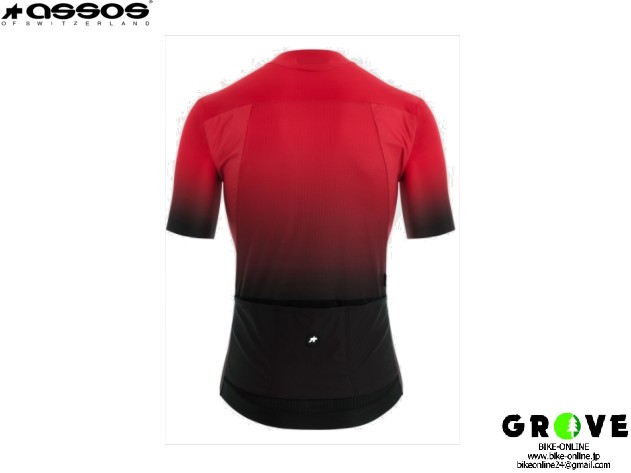 assos アソス ［ EQUIPE RS Jersey S9 TAGRA ］Katana Red Mサイズ