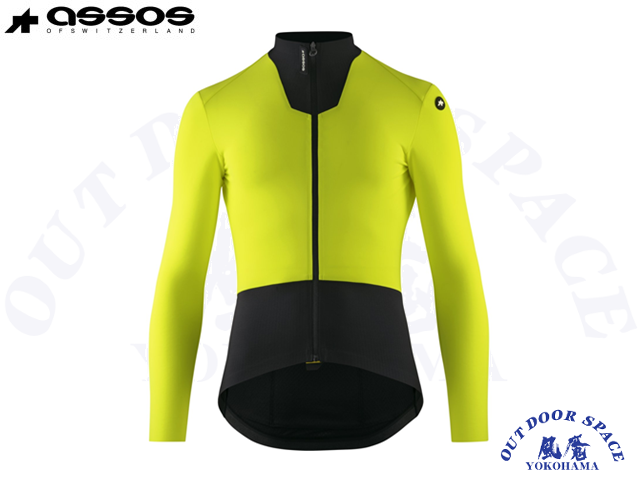 assos アソス ［ EQUIPE R Spring Fall LS Jersey S11 ］Optic Yellow Sサイズ 【 風魔横浜 】