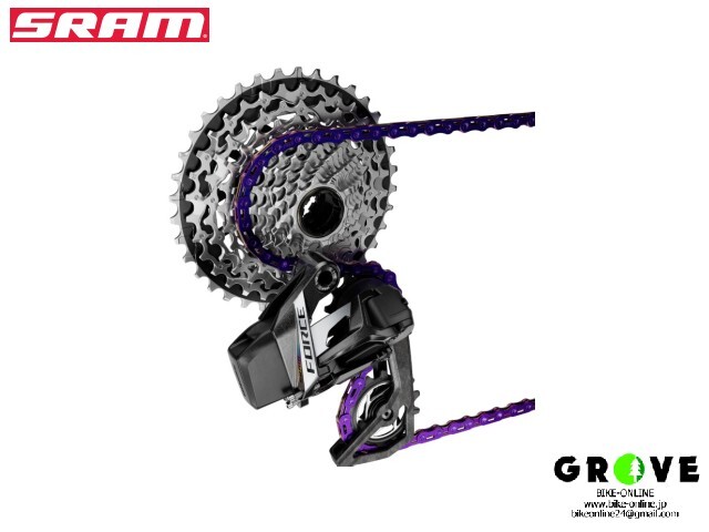 SRAM スラム ［ FORCE CHAIN AXS FLATTOP ］ E1 Purple 12/13S 126Link