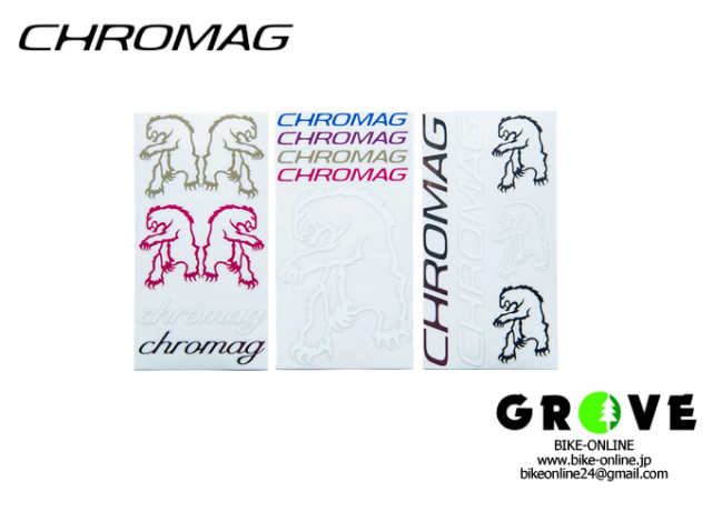 CHROMAG クロマグ [ Sticker Pack ] ステッカーパック【 GROVE青葉台 】