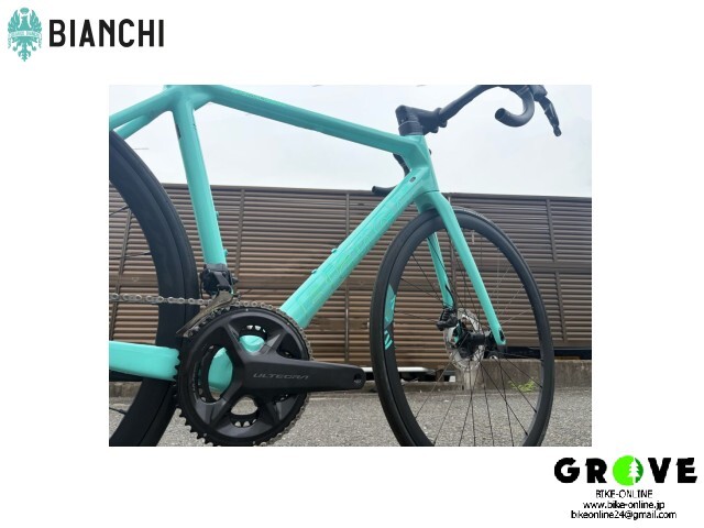 Bianchi ビアンキ ［ SPECIALISSIMA DISC ULTEGRA Di2 ］チェレステ