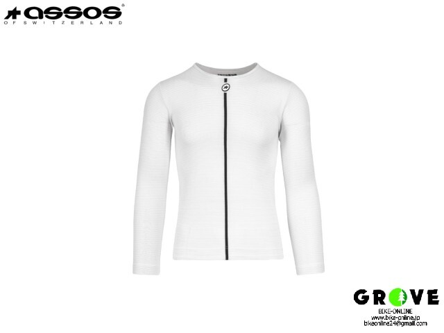 assos アソス ［ Summer LongSleeve SkinLayer ］HolyWhite サイズ M