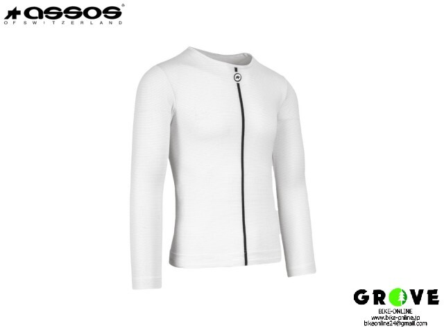 assos アソス ［ Summer LongSleeve SkinLayer ］HolyWhite サイズ M