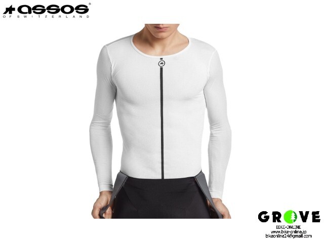 assos アソス ［ Summer LongSleeve SkinLayer ］HolyWhite サイズ M