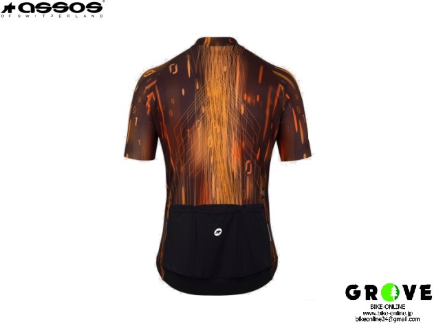 assos アソス ［ MILLE GT Jersey C2 DropH ］Droid Orange Mサイズ