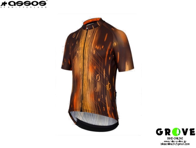 assos アソス ［ MILLE GT Jersey C2 DropH ］Droid Orange Mサイズ