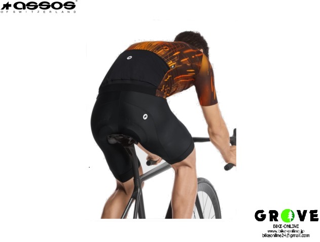 assos アソス ［ MILLE GT Jersey C2 DropH ］Droid Orange Mサイズ