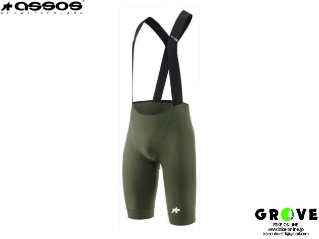assos アソス ［ MILLE GT BibShorts S11 ST ］Moss Green サイズ S