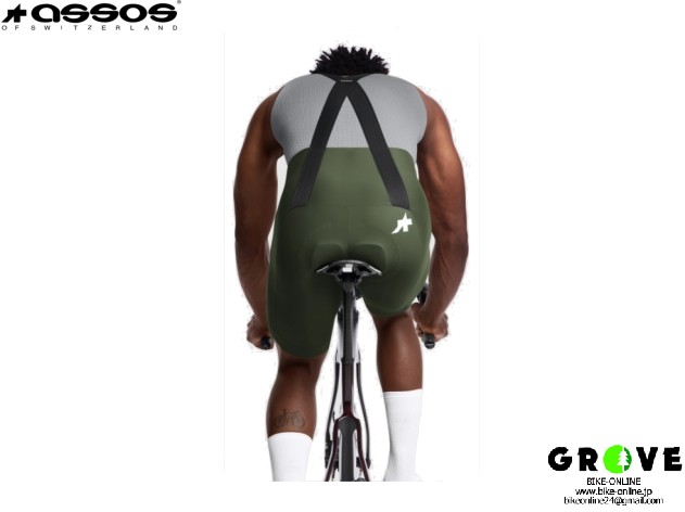 assos アソス ［ MILLE GT BibShorts S11 ST ］Moss Green サイズ S