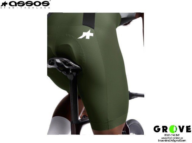 assos アソス ［ MILLE GT BibShorts S11 ST ］Moss Green サイズ S
