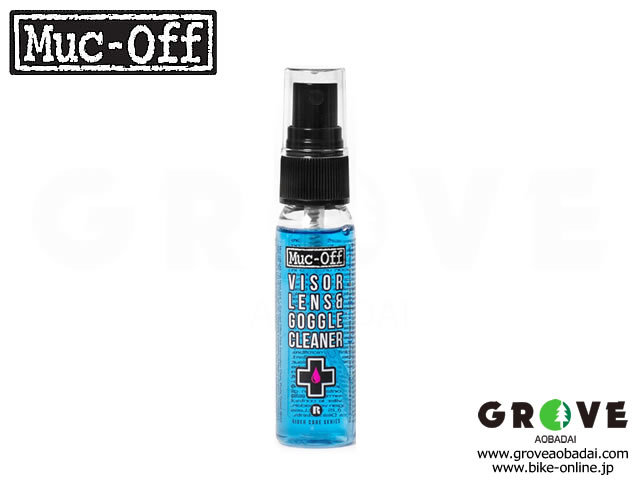 Muc-Off マックオフ [ VISOR, LENS &GOGGLE CLEANER  ] 30ml 【GROVE青葉台】