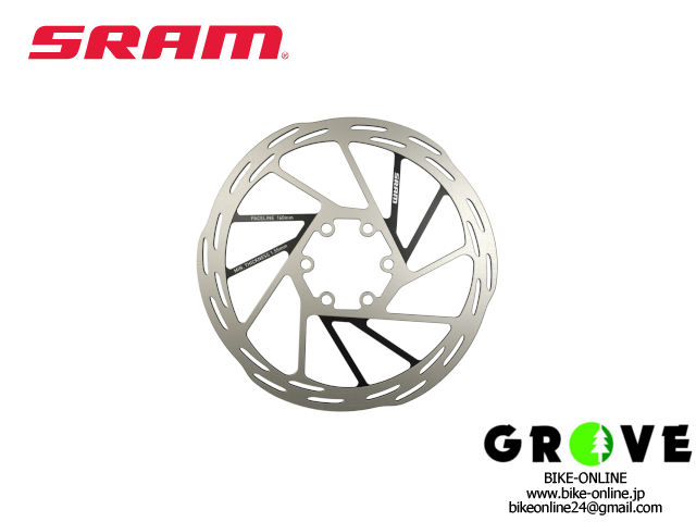 SRAM スラム ［ Paceline Rotor 6Bolt ］油圧ディスクブレーキローター / 6穴 / 各種サイズ / eTap AXS【 風魔横浜 】