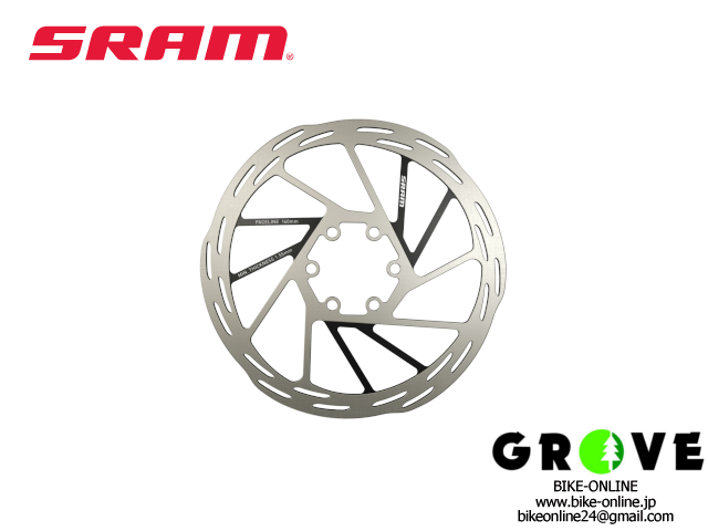 SRAM スラム ［ Paceline Rotor 6Bolt ］油圧ディスクブレーキローター / 6穴 / 各種サイズ / eTap AXS【 GROVE青葉台 】